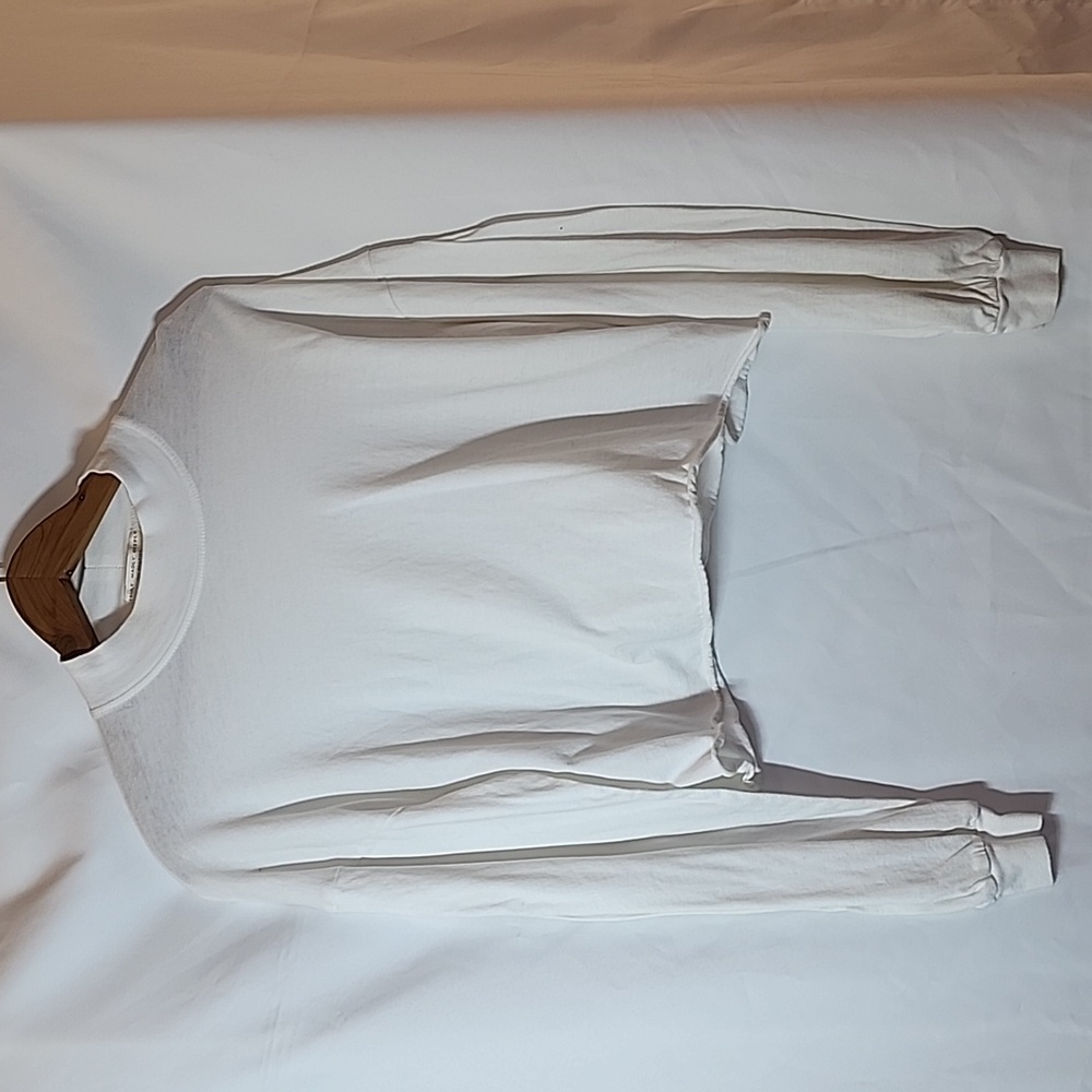 Cropped Mock Neck